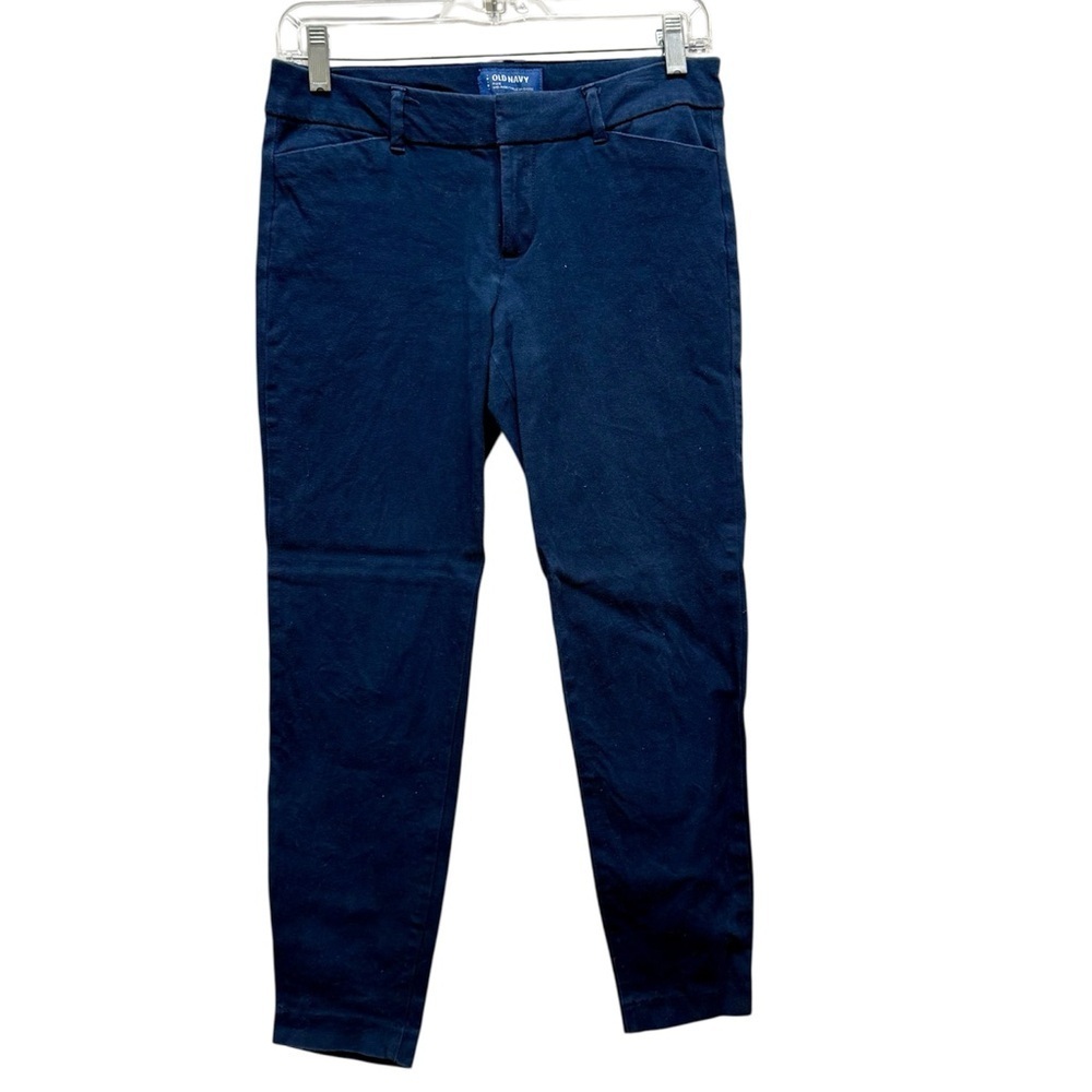 2/$15 Old Navy - Pixie Mid-Rise Pants Dark Blue Navy | Size 4
